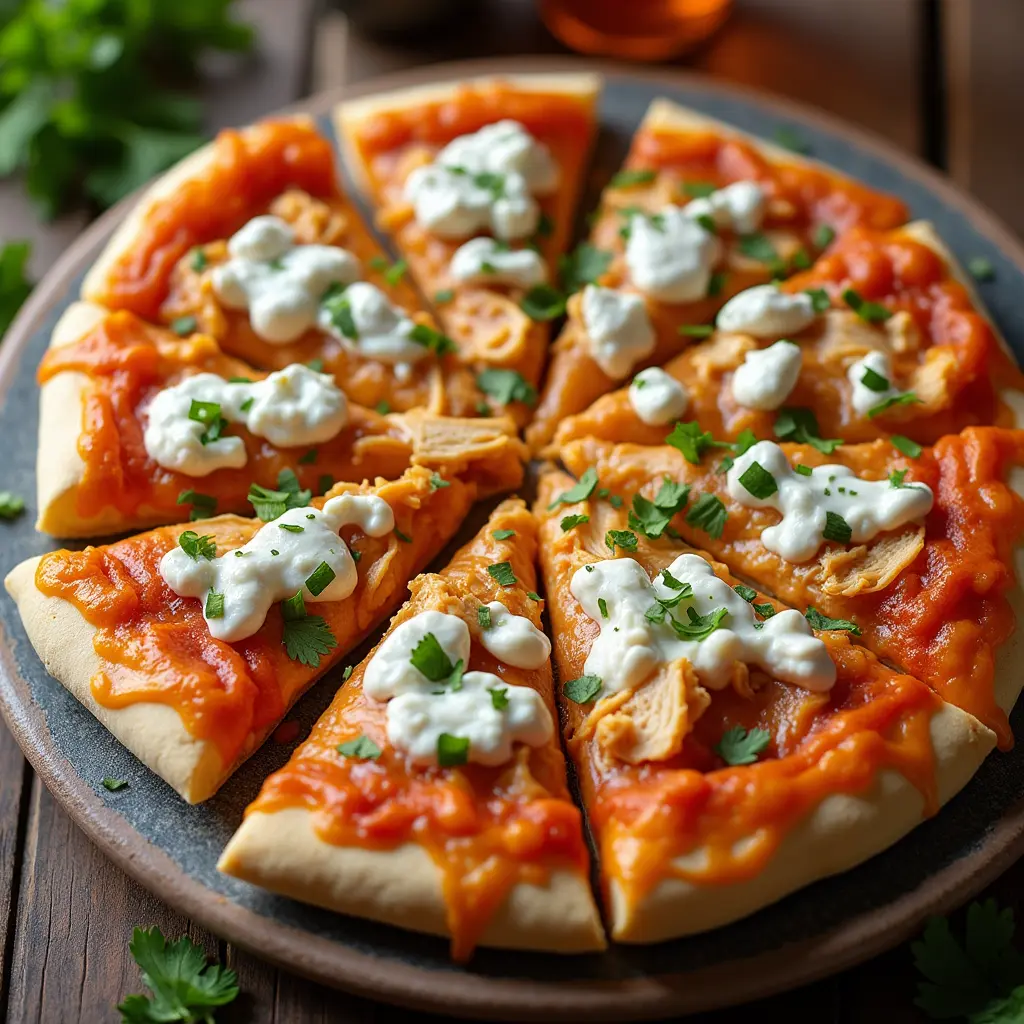 Buffalo Chicken Pizza